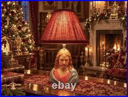16 Original Vintage Fine Art MCM Mid-Century Modern JESUS CHRIST Statue Lamp