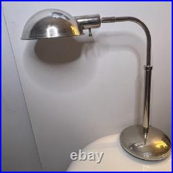 1960s Tensor Mid-Century Chrome Desk Lamp Adjustable MCM Vintage Excellent