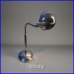 1960s Tensor Mid-Century Chrome Desk Lamp Adjustable MCM Vintage Excellent