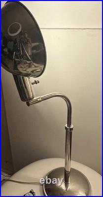 1960s Tensor Mid-Century Chrome Desk Lamp Adjustable MCM Vintage Excellent