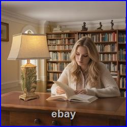 25 Vintage Table Lamps, 3 Color Temperature Rustic Retro Beside Lamp Set of