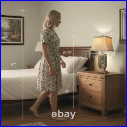 25 Vintage Table Lamps, 3 Color Temperature Rustic Retro Beside Lamp Set of