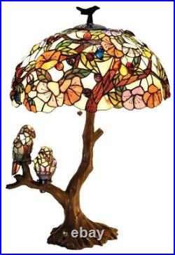 29 Antique Vintage Style Stained Glass Table Lamp