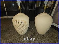 Antique 80s Harris Lamps
