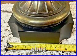 Antique Stiffel Hollywood Regency Tall Table Lamp Brass Metal