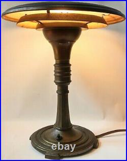 Art Deco Saucer Lamp Sight Lightleroy C. Doane-look