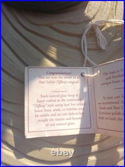 Authentic Vintage Victorian Revival Boudoir Lamp by Paul Sahlin Tiffanys 1982