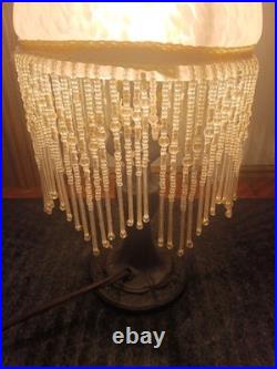 Authentic Vintage Victorian Revival Boudoir Lamp by Paul Sahlin Tiffanys 1982