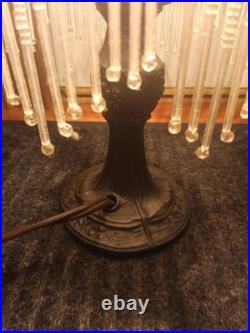 Authentic Vintage Victorian Revival Boudoir Lamp by Paul Sahlin Tiffanys 1982