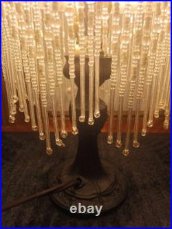 Authentic Vintage Victorian Revival Boudoir Lamp by Paul Sahlin Tiffanys 1982