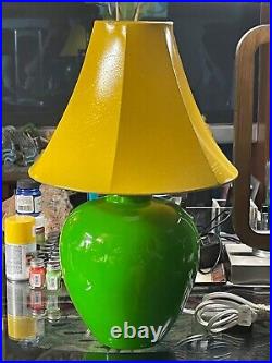 Beautiful Vintage Table Lamp Tall 18 Inches Read All Info Before Buy It