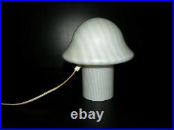 Beautiful vtg. Mushroom- Lamp, Peill & Putzler, Germany 1970's, Table- Lamp