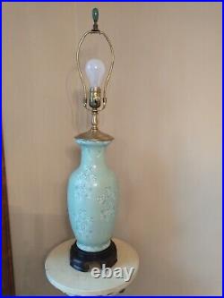 Bradburn Gallery Celadon Green Enameled Lamp