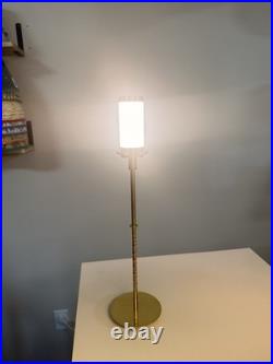 Brass Cordless Light Base Shade And Bulb Included