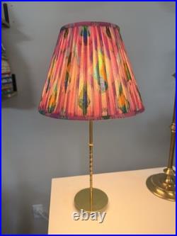 Brass Cordless Light Base Shade And Bulb Included