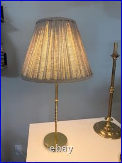 Brass Cordless Light Base Shade And Bulb Included