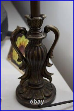 Bronzed Unique Antique Iron Table Lamp