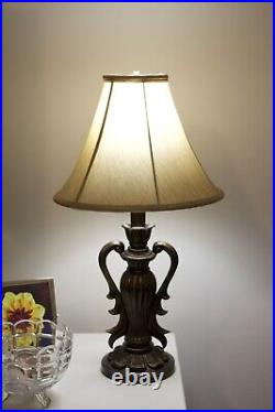 Bronzed Unique Antique Iron Table Lamp