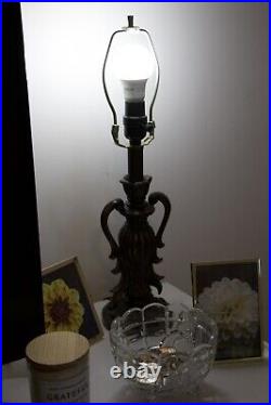 Bronzed Unique Antique Iron Table Lamp