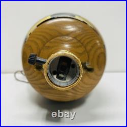 Ceramic Table Lamp. 18 inch Tall. Vintage Hand Painted Art Lamp. Home Lighting