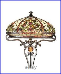 Dale Tiffany 28 in Boehme Antique Golden Sand Table Lamp