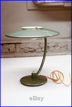 Dazor Mid Century Razor Table Lamp Vintage Flying Saucer Light