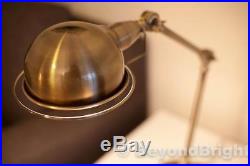 Designer Vintage Replica JIELDE OLD GOLD BRASS Table Desk Lamp Light Industrial