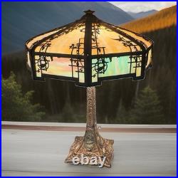 Empire Dual Socket Bird And Swan 24 Table Lamp With Metal Overlay
