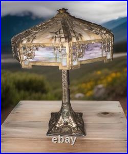 Empire Dual Socket Bird And Swan 24 Table Lamp With Metal Overlay