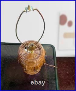 Exclusive Vintage Rattan Table Lamp For Home Office and Natural Décor Exclusive Vintage Rattan Table Lamp For Home Office and Natural Décor