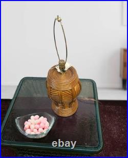 Exclusive Vintage Rattan Table Lamp For Home Office and Natural Décor Exclusive Vintage Rattan Table Lamp For Home Office and Natural Décor