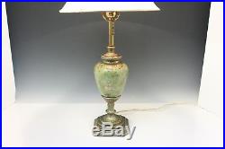 Frederick Cooper, Chicago Mid-Century Modern Vintage Table Lamp Gold Fleck