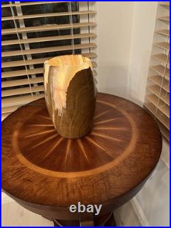 Gorgeous Vintage Onyx Stone Lamp