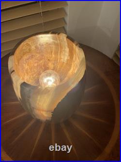 Gorgeous Vintage Onyx Stone Lamp