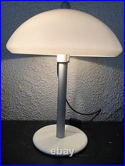 Harvey IGuzzini Vintage Table Lamp Mid Century Light Italian Design Mushroom UFO