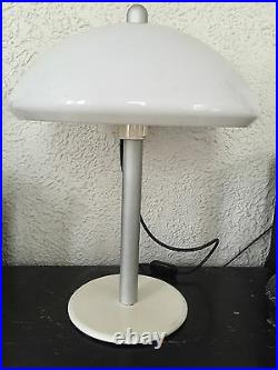 Harvey IGuzzini Vintage Table Lamp Mid Century Light Italian Design Mushroom UFO