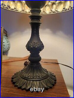Hoosin Tiffany Style Seashells Table Lamp Vintage