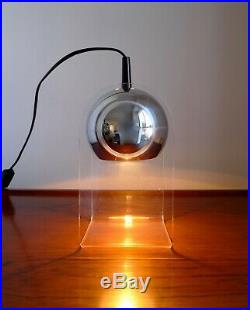 ICONIC SPACE AGE MID-CENTURY TABLE LAMP BY INSTA SENSORETTE 60s Retro Vintage