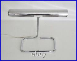 Koch Lowy Vtg Mid Century Modern Chrome Arm Desk Table Task Lamp Light Laurel