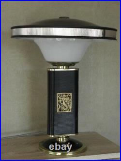 Lamp EILEEN GRAY desk jumo light table ufo Bauhaus mid century ART DECO vintage