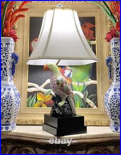 Lamp Parrot Bird Desig Vintage Oriental Style Lighting Decor