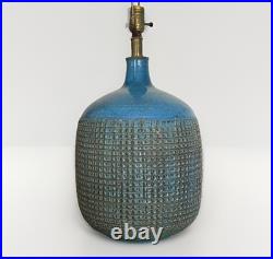 Large Vintage Design Technics Lee Rosen Mid Century Ceramic Pottery Table Lamp