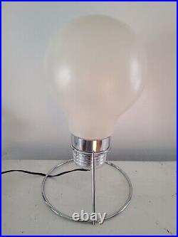 Light Bulb Lamp Table Lamp Vintage Frosted 18 Huge
