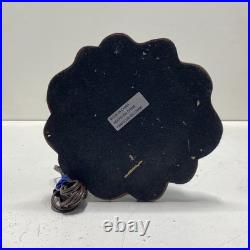 Lily Pond Stain Glass Lamp. 22 inch Tall Vintage Tiffany Style Table Top Lamp