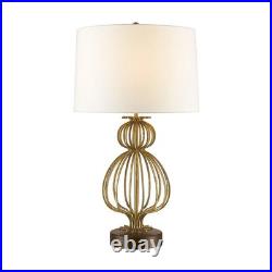 Lucas + McKearn Lighting Collection TLM-1007 Lafitte Table Lamp Aged Gold