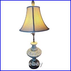 MCM Vintage Ceramic Cherub Table Lamp Hollywood Regency Style Lighting