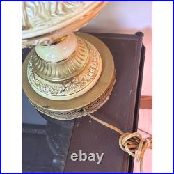 MCM Vintage Ceramic Cherub Table Lamp Hollywood Regency Style Lighting