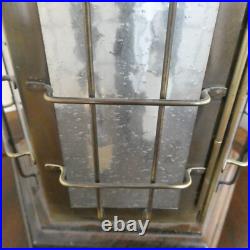 Maritime Ships Lantern Brass Table Lamp Vintage Nautical