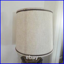 Maritime Ships Lantern Brass Table Lamp Vintage Nautical