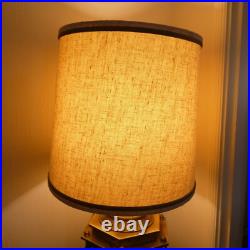 Maritime Ships Lantern Brass Table Lamp Vintage Nautical